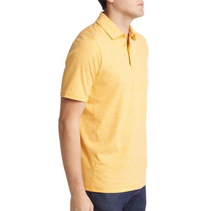 Jaune Couleur Offre Spéciale En Gros Designer Blanc Polo T-shirt En Gros 100% Coton Tricoté Polo T-shirt hommes - Product Image 3