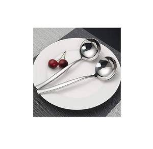 Cuchara de sopa de acero inoxidable para cocina y mesa Cuchara de arroz Cuchara de cena de acero inoxidable - Product Image 1