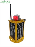Éclairage LED rouge pour bout de piste aéroportuaire, 2500 cd, système d'éclairage au sol pour aéroport
