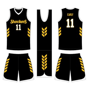 Maillot de basket-ball personnalisé réversible, uniformes de basket-ball à sublimation, - Product Image 4