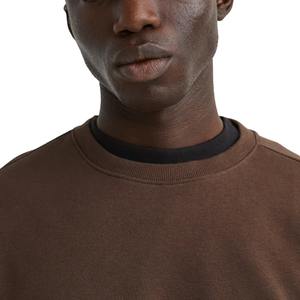 Vente en gros de sweats de haute qualité à col rond vierges pour hommes avec logo personnalisé 480GSM sweats décontractés à manches longues en polaire de marque - Product Image 3