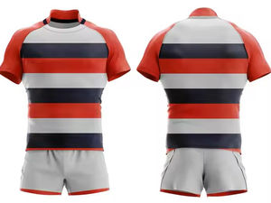 Nouveau design, uniforme de rugby de qualité supérieure, séchage rapide, vente en gros, uniforme de rugby respirant, prix raisonnable, logo personnalisé - Product Image 4