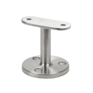 SS316L Schwarzes Finish Rohr Edelstahl Handlauf Fitting Geländer Treppen geländer Zubehör Handlauf halterung-Gerade - Product Image 1