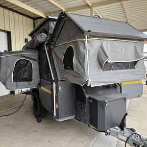 Caravane compacte tout-terrain hybride Conqueror UEV 440 Style 4x4 pour expéditions et voyages hors réseau à vendre - Product Image 5