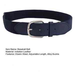 Ceinture de pantalon de baseball complète pour vêtements d'équipe Ceinture de softball en polyester élastique de haute qualité Tailles pour jeunes et adultes Ceintures uniformes multicolores - Product Image 2