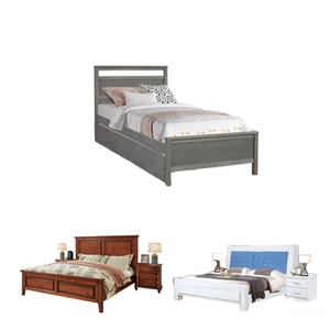 Cama de Madera Sólida de Diseño Lujoso y Confortable, de Alta Calidad, Orientada a la Exportación, Personalizada, de Indonesia - Product Image 5