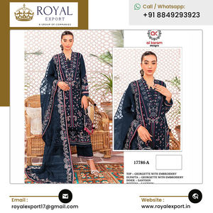 ชุดคอลเลกชั่นสไตล์จอร์เจียพร้อมงานปักเย็บสไตล์ปากีสถาน - Product Image 2