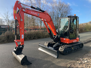 รถขุดตีนตะขาบ Kubota KX060-5 ราคาถูกสำหรับขาย เครื่องจักรก่อสร้างหนัก พร้อมจัดส่ง - Product Image 2