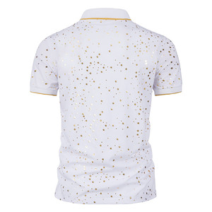 Polo pour homme en coton de haute qualité, polo tendance pour homme, motif uni, décontracté, nouveau design, t-shirt à manches courtes de luxe, designer - Product Image 5