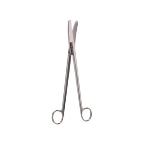 กรรไกรผ่าตัดศีรษะดูบัวส์ สแตนเลสสตีล แบบโค้ง เครื่องมือผ่าตัดทางสูติศาสตร์เฉพาะทาง ออกแบบมาสำหรับการผ่าตัดศีรษะ - Product Image 1