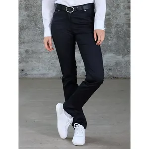 Pantalon extensible 5 poches pour femmes, idéal pour le merchandising d'entreprise, parfait pour les sweats à capuche et les sweat-shirts promotionnels - Product Image 1