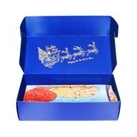 Boîte à sushi à emporter avec pelliculage brillant, boîtes à gâteaux personnalisées de 4/6 pouces, boîte alimentaire pour gâteaux et biscuits, emballage personnalisé pour desserts
