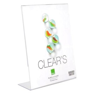 Transparent PCLEAR01VTMA4 <b>Plastic</b> <b>Frame</b> (21x29.7cm) for Bubola & Naibo Vertical Photoframes by CLEAR - Product Image 1