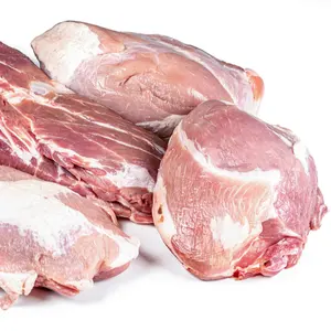 Frischgefrostetes Schweinefleisch Schinkenbein Knochen Großhandelspreis gefrorenes Großteil-Schweinfleisch zu günstigem Preis GEFROSSTESCH Schweinebein Knochenfleisch