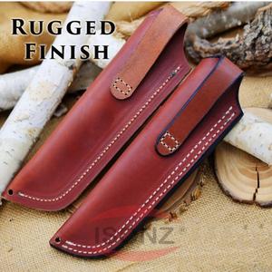 Fundas personalizadas de cuero tostado para cuchillos de chef - Product Image 2