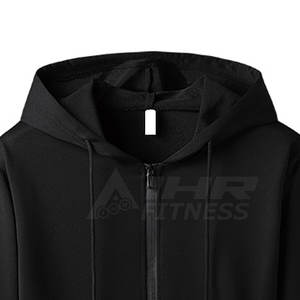 Ensembles de survêtements unisexes en molleton 100 % coton de qualité supérieure, 240 g, respirants, avec sweat à capuche et pantalon de survêtement pour l'hiver - Product Image 2