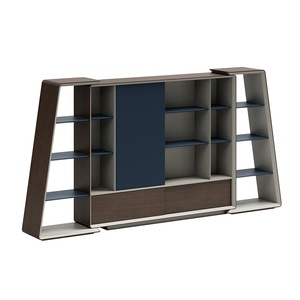 Luxury Wooden Executive Desk Modern Manager Office Table Modular Design MDF Panel Home Office Furniture C Suite CEO <b>Workstation</b> - Product Image 2