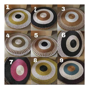 2024 TENDANCE CHAUDE STYLE FERME ÉCOLOGIQUE SEAGRASS ROUND/ SQUARE TAPIS TISSÉ À LA MAIN FABRIQUÉ AU VIETNAM - CARYLN - Product Image 2