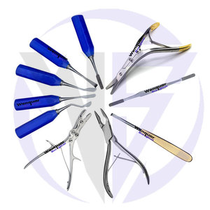 Juego de instrumentos quirúrgicos de rinoplastia de preservación de 12 piezas, herramienta completa de cirugía Nasal de acero inoxidable - Product Image 1