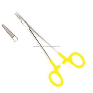 VENTE FLASH - Porte-aiguille chirurgical WARSAW T/c Tip Crile-Wood en acier inoxydable pour sutures |   porte-aiguille - Product Image 5