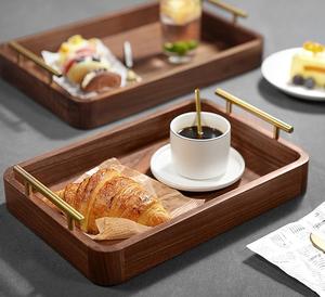 Bandejas de Madera Maciza para Cenas Informales y Recepciones, Diseñadas para una Combinación Perfecta de Estilo y Funcionalidad - Product Image 2