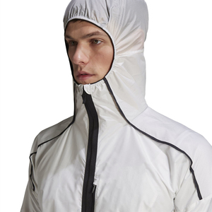 Chaqueta Cortavientos Ligera Personalizada para Hombre, Impermeable, con Capucha, Deportiva, para Correr, Transpirable, con Protección Solar, Venta al Por Mayor - Product Image 4