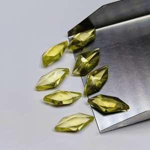 Juego de Piedras Preciosas Naturales en Forma de Espiga, 10 Piezas Talladas a Mano para Joyería, 10X5 15X7 MM - Product Image 1