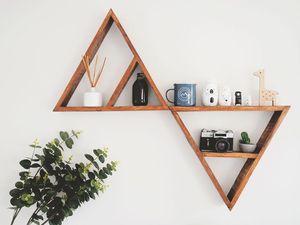 Decoración de Pared de Madera Natural Pulida, Panel de Madera Hecho a Mano, Diseño Artesanal para el Interior del Hogar, Sala de Estar - Product Image 2