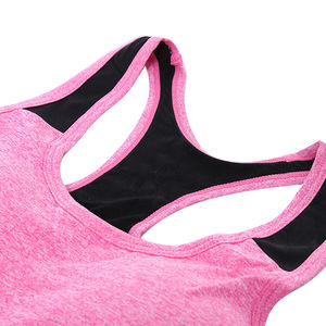 Soutien-gorge de sport pour femmes avec logo personnalisé à la mode, soutien-gorge d'entraînement de gymnastique réglable à impact élevé avec quantité minimale de commande bas de style rembourré Pakistan - Product Image 3