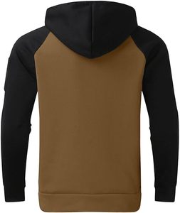 Customized 100% Cotton Track Suit for Men's Heavyweight Hoodie <b>Knitted</b> Fashion Track Suit Two-piece Set Casual Sweatshirt Set - Product Image 5
