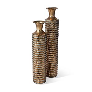 Vases et Pots à fleurs en métal poli or au design artisanal pour la décoration de la maison Vases pour la décoration de la maison et de la chambre - Product Image 1