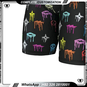 Shorts de compression extensibles de qualité supérieure pour les athlètes - Légers, séchage rapide, respirants pour le sport, la salle de sport, les entraînements, la course à pied, le fitness - Product Image 4