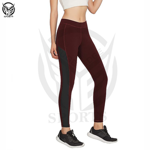 Spandex yoga mujer leggings sin costuras Fitness outfit mujer personalizado yoga pantalones contorno yoga legging sin costuras - Product Image 4