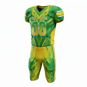 Uniforme de football américain personnalisé, ensemble complet, maillot et pantalon, vêtements de sport d'équipe personnalisés pour hommes, jeunes et adultes - Product Image 1