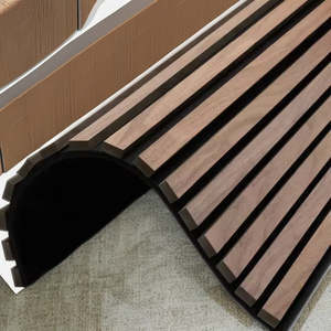 Panel de Pared 3D de PVC Moderno y de Lujo, Impermeable, Encastrable, para Interiores, Techos de Hoteles, Dormitorios, Villas, Insonorizante, Muebles de MDF - Product Image 4