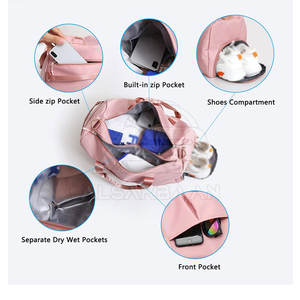 กระเป๋าออกกำลังกายแบบขายส่งปี 2026 พร้อมโลโก้สั่งทำ กระเป๋าเดินทางขนาดใหญ่ ราคาโรงงาน - Product Image 2