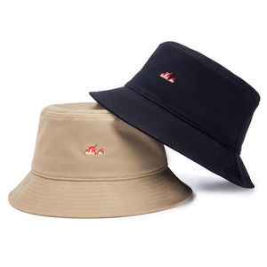 NOUVEAU Chapeau seau de meilleure qualité en sergé de coton et velours Broderie personnalisée Logo brodé-Style de pêche décontracté - Product Image 1