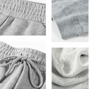 Pantalon de survêtement unisexe avec logo personnalisé, taille XL, tissu en coton éponge 100%, élastique, décontracté, pour homme et femme, fonction détachable - Product Image 5