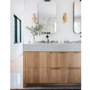 Freestanding <strong>Bathroom</strong> Vanity OEM <strong>Ready</strong>-to-assemble Modern Design Waterproof Wooden MDF PVC Vanities <strong>Made</strong> in Vietnam - Product Image 3