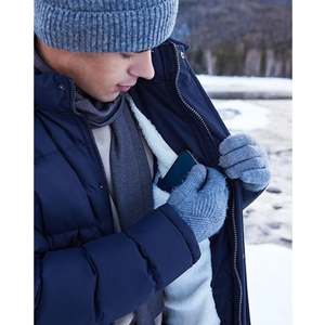 Fabrication sur mesure de parka pour homme, veste d'hiver épaisse en duvet de canard avec col en fourrure - Product Image 4