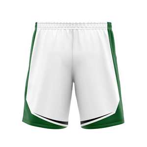 Short pour hommes personnalisé en polyester tricoté à la taille élastique avec nom et numéro Service OEM disponible - Product Image 2