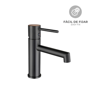 Grifo de Lavabo Monomando K2O LUSSO Color Negro - Product Image 6