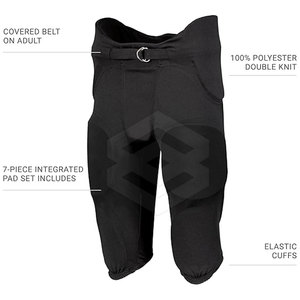 Pantalón de fútbol americano de secado rápido de alta calidad personalizado al por mayor transpirable nuevo diseño pantalones de talla grande - Product Image 5
