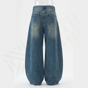 Vente en gros de jeans skinny pour hommes en denim de haute qualité, impression laser personnalisée, vintage, lavés, déchirés, vente en gros de couleurs personnalisées - Product Image 2