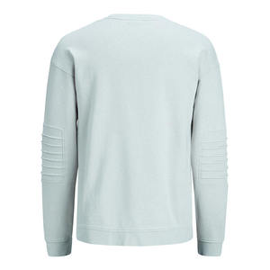 เสื้อสเวตเชิ้ตคอกลมของผู้ชายเสื้อสเวตเชิ้ตแบบเรียบสำหรับผู้ชายเสื้อสเวตเตอร์คอ2024แบบสั่งทำ - Product Image 2