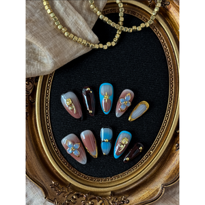 Adesivi per Unghie Eleganti Midnight Heirloom per un Look Alla Moda - Product Image 3