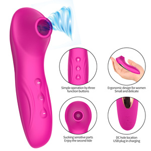 Mini-masseur vibrant pour femmes - Stimulation et succion clitoridienne - Product Image 1