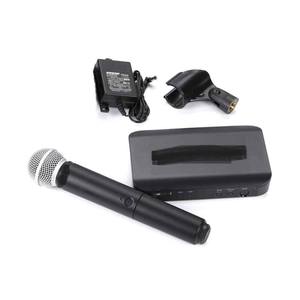 Micrófono Inalámbrico Profesional BLX24 <span class=keywords><strong>SM58</strong></span> de Alta Calidad, Micrófono de 2 Canales, Micrófono Inalámbrico de Mano PG58 SM 58 - Product Image 1