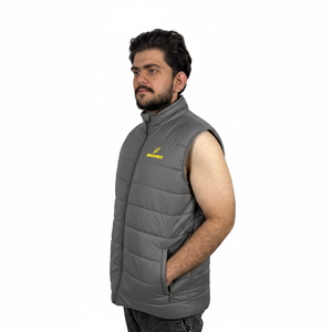 เสื้อกั๊กพัฟเฟอร์ผู้ชายคุณภาพสูงสั่งทำพิเศษสำหรับฤดูหนาว ราคาขายส่ง เสื้อผ้าลำลอง พร้อมสีที่กำหนดเอง เสื้อแจ็คเก็ตพัฟเฟอร์สำหรับผู้ชาย - Product Image 3