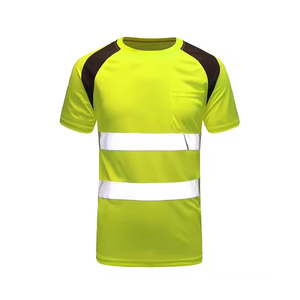 Polo de sécurité-Construction réfléchissante Hi-viz Worker Wear T-shirts de sécurité réfléchissants avec poches - Product Image 2